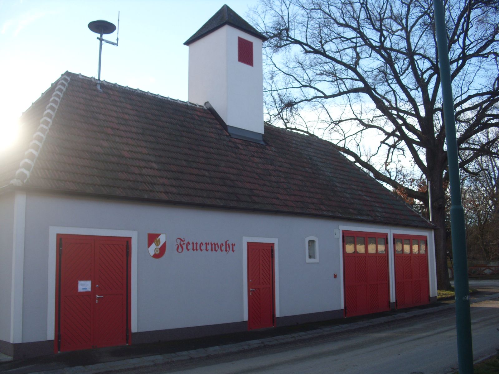 Feuerwehrhaus 2009 nach dem Umbau